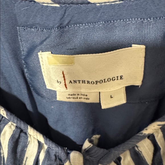 Anthropologie Long-Sleeve Sweetheart Midi Dress size L - Picture 8 of 10